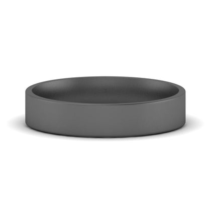 Light Weight Flat Mens Wedding Band