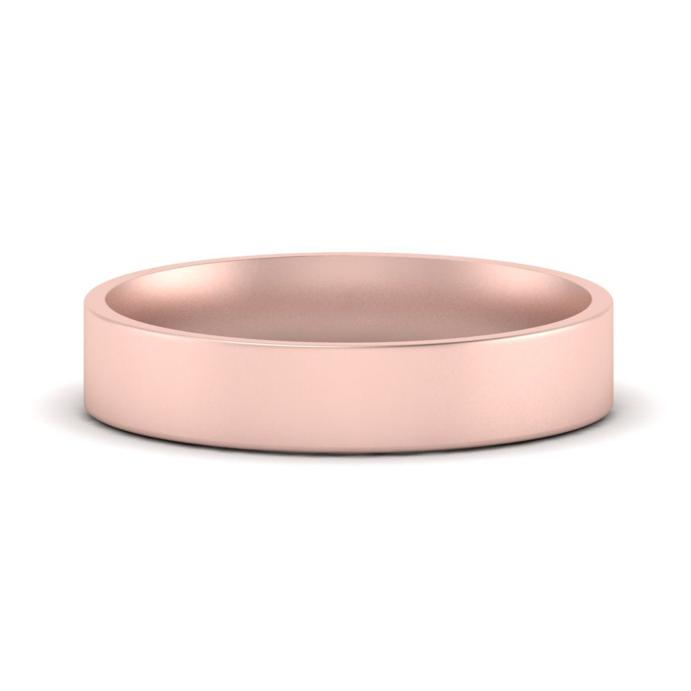 Light Weight Flat Mens Wedding Band