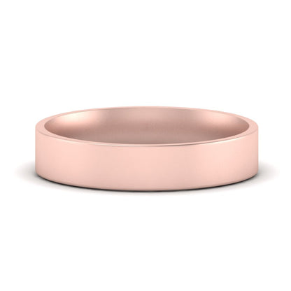 Light Weight Flat Mens Wedding Band