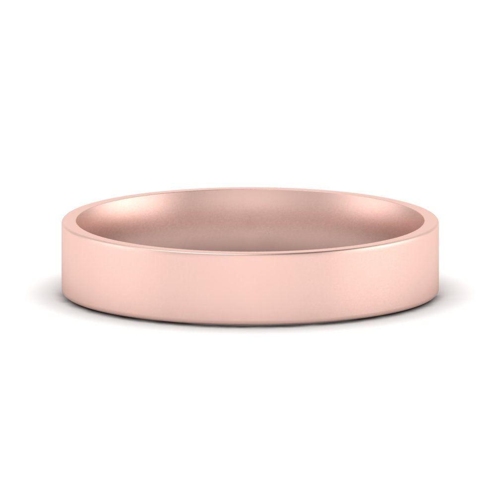 Light Weight Flat Mens Wedding Band