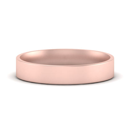Light Weight Flat Mens Wedding Band