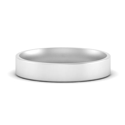 Light Weight Flat Mens Wedding Band