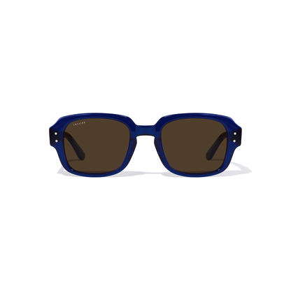 Mas 50mm Soft Edge Sunglasses | Navy