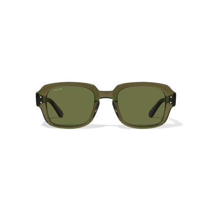 Mas 50mm Soft Edge Sunglasses | Green