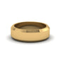 Matte Finish Beveled Anniversary Band For Men