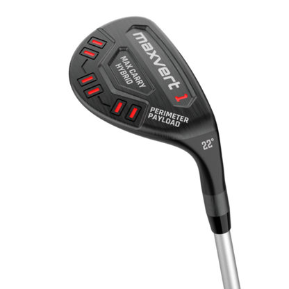 Maxvert 2 Driver and 2 Hybrids Bundle(18&22 Degree Hybrids)