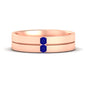 Mens 2 Stone Band