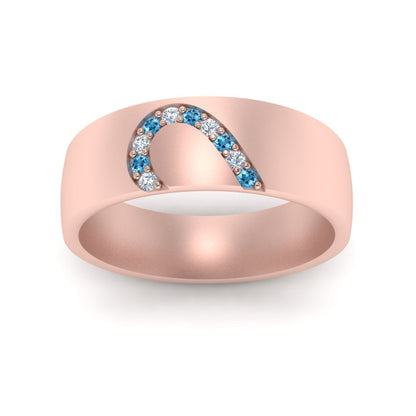 Mens Anniversary Band With Diamonds