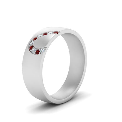 Mens Anniversary Band With Diamonds