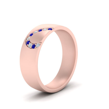 Mens Anniversary Band With Diamonds