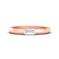 Mens Baguette Diamond Engagement Ring