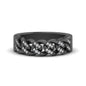 Mens Cuban Link Diamond Wedding Ring
