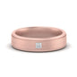Mens Princess Cut 2 Tone Band