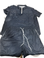 Men's Textured Polo and Shorts Coordinated Summer Set