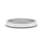 Flat Milgrain Mens Wedding Band