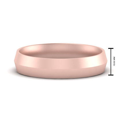 Comfort Fit Knife Edge Mens Band