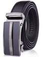 Microfiber Leather Ratchet Belt – No Holes, Custom Fit, 1.3" Strap