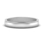 Milgrain Matte Finish Mens Band