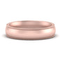 4 mm Milgrain Comfort Fit Mens Wedding Band