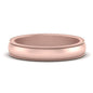Milgrain Matte Finish Mens Band