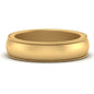 Milgrain Matte Finish Mens Band