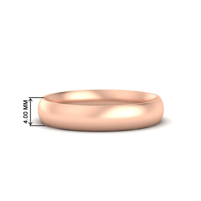 Minimalist Mens Wedding Band