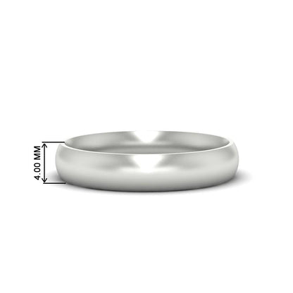 Minimalist Mens Wedding Band