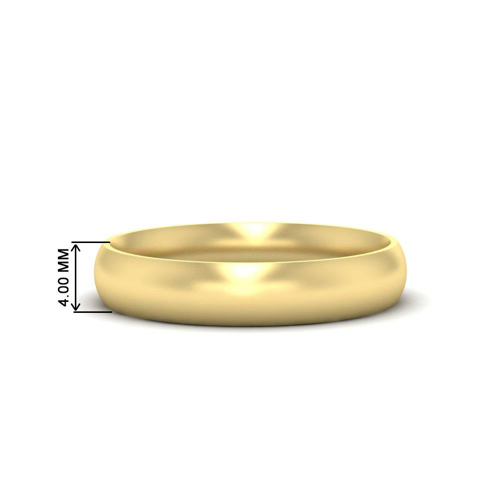 Minimalist Mens Wedding Band