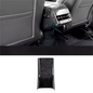 Model 3 / Y Backseat Center Console Base Cap - Carbon Fiber Interior Mods