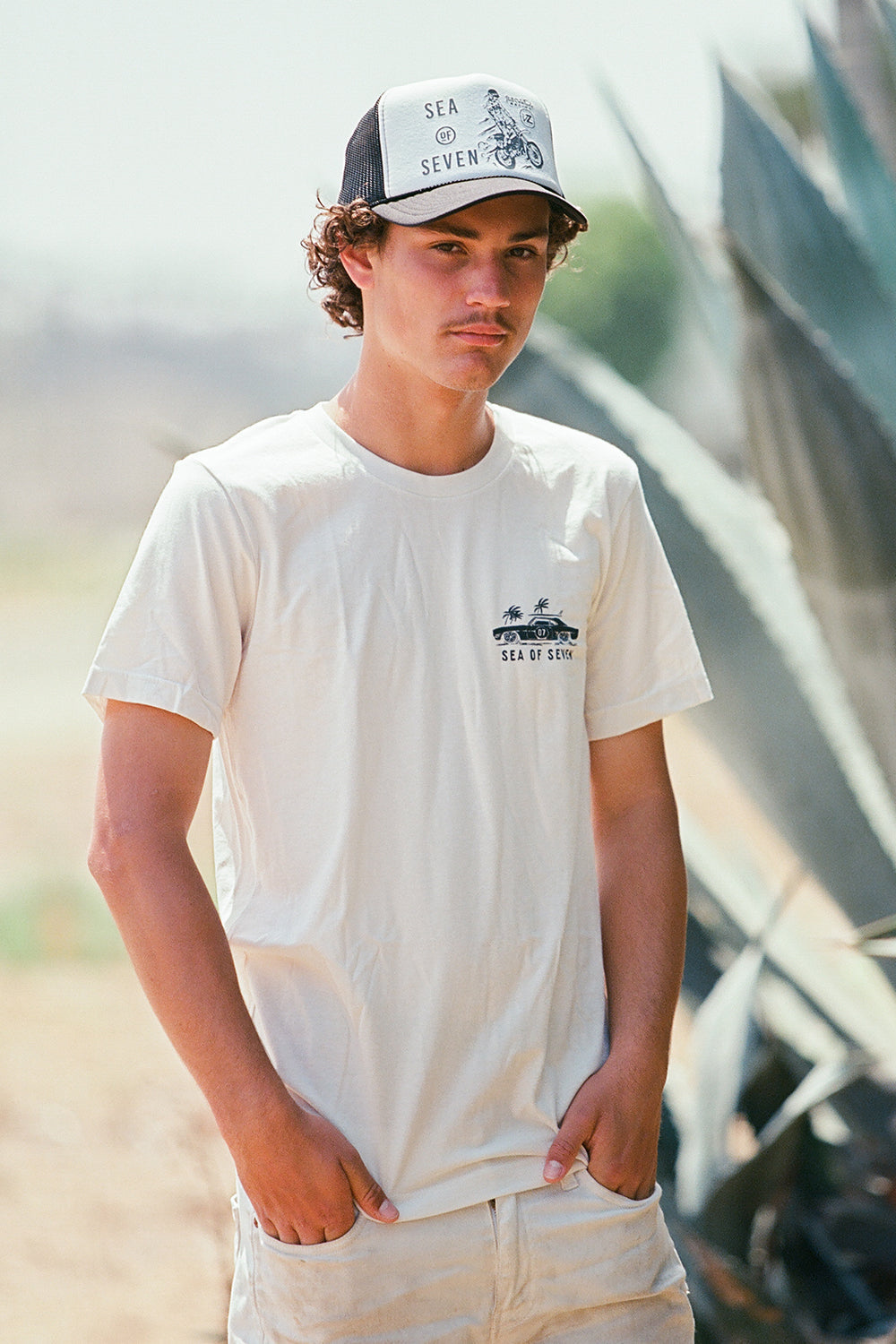 For The Win Trucker Hat - White and Black