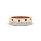 Mountain Stone Mens Wedding Ring