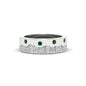 Mountain Stone Mens Wedding Ring