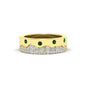 Mountain Stone Mens Wedding Ring