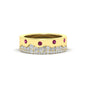 Mountain Stone Mens Wedding Ring