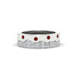 Mountain Stone Mens Wedding Ring