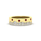 Mountain Stone Mens Wedding Ring