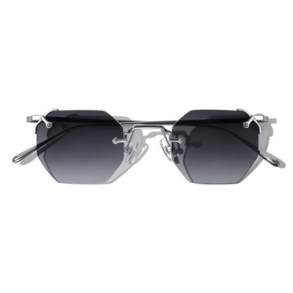 Mykono 48mm Hexagon Sunglasses | Black