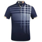 New Men's Polo Shirt Men Soft Cotton Short Sleeve Shirt Nice Plus Size Modern Polo Shirt for Men Short Sleeve Slim Fit Summer Thin Shirt Men Polo Shirt Plaid Clothing