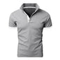 New Polo Shirt Men Summer Cool Men's Shirts Sleeve Polo Business Clothes Luxury Men Tee Shirt Polos  women's short sleeves Summer Men's T-shirt Short Sleeved Lapel Casual T-shirt for Male Half Sleeve Tops