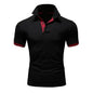 New Polo Shirt Men Summer Cool Men's Shirts Sleeve Polo Business Clothes Luxury Men Tee Shirt Polos  women's short sleeves Summer Men's T-shirt Short Sleeved Lapel Casual T-shirt for Male Half Sleeve Tops