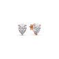 Three-Prong Pear Diamond Solitaire Stud Earrings [IGI Certified]