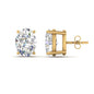 Classic Four Prong Oval Diamond Solitaire Stud Earrings [IGI Certified]