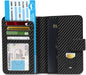 Vegan Leather Passport Holder – Travel Organizer with Snap Closure
