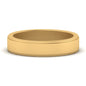Simple Flat Wedding Band 4MM