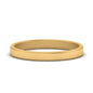 Simple Flat Wedding Band 4MM
