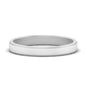 Simple Flat Wedding Band 4MM