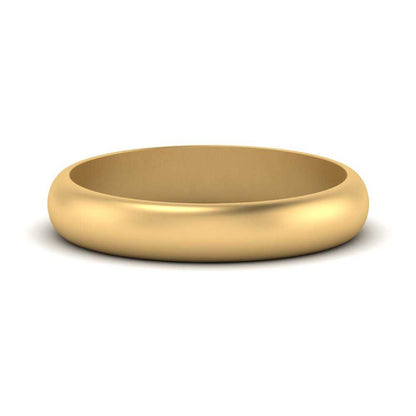 Low Dome 6mm Men Wedding Band