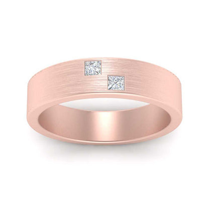 Princess Cut Brush Finish Band