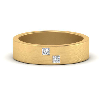 Princess Cut Brush Finish Band