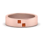 Princess Cut Brush Finish Band